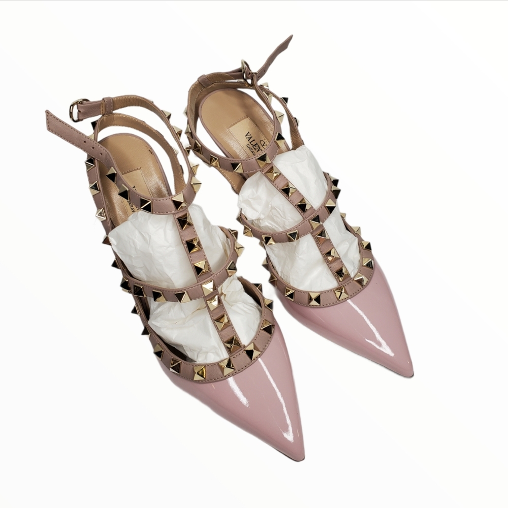 VALENTINO PATENT ANKLE STRAP - Picture 5 of 14